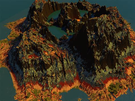 Caldera Volcano Minecraft Map