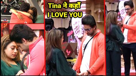 Bigg Boss 16 Tina Confesses Love For Shalin Says I Love You Shalin