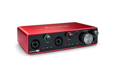 Focusrite Scarlett Solo Rd Gen Usb Audio Interface With Pro Tools