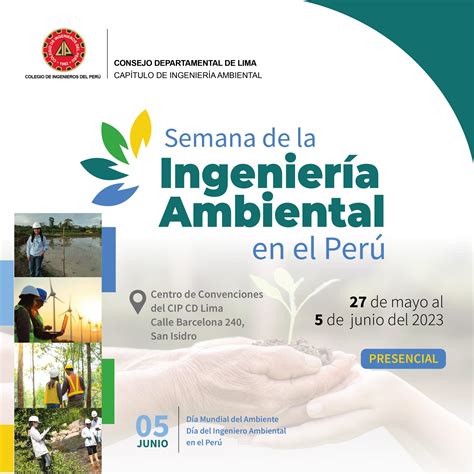 Semana de la Ingeniería Ambiental en el Perú 2023 Colegio de