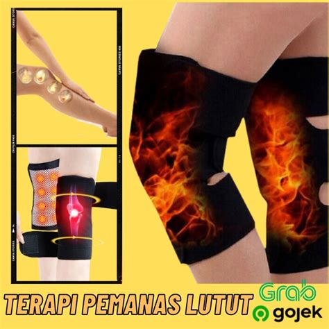 Jual Deker Terapi Pemanas Lutut Magnetik Alat Pelindung Penyangga