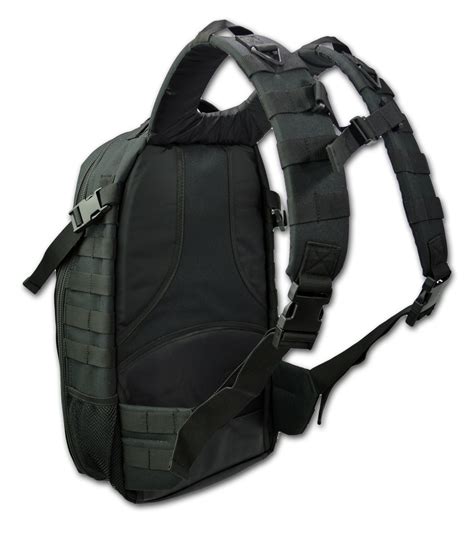 Premium tactical backpack w/ modular pouches and hydration port