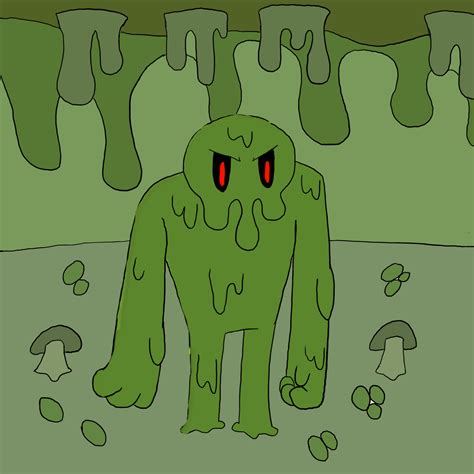 Slime Golem By Charwincreeps On Newgrounds