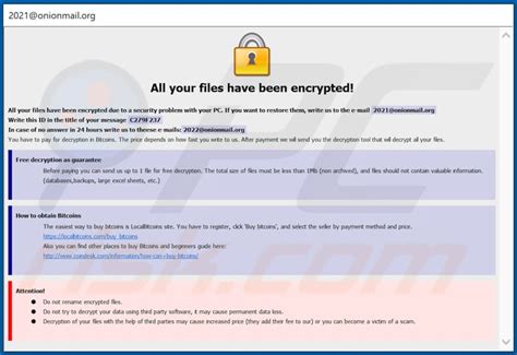 Ransomware Desencriptado Eliminaci N Y Recuperaci N De Archivos