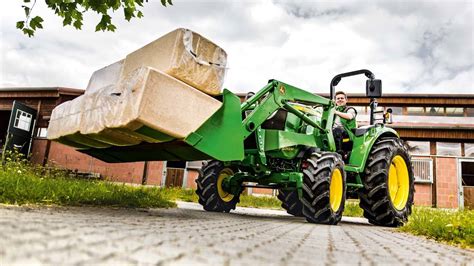 E Series Frontloader Compact Utility Tractors John Deere Tt