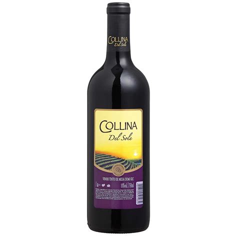 Vinho Nacional Collina D Sole Ml Demi Sec Tt Submarino