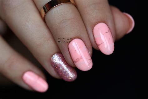 Mój pierwszy marmurek na paznokciach | Marbre nail art