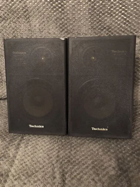 X Technics Sb F Way Speaker System Speakers Black Tall