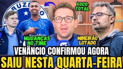 SAIU AGORA VENÂNCIO TROUXE ÓTIMA NOTÍCIA NESTA MANHÃ DE QUARTA FEIRA