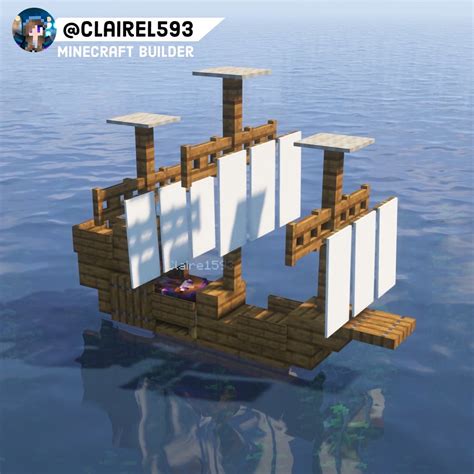 Minecraft Pirate Ship Design