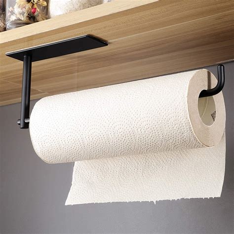 Suntech Paper Towel Holder Under Kitchen Cabinet Self