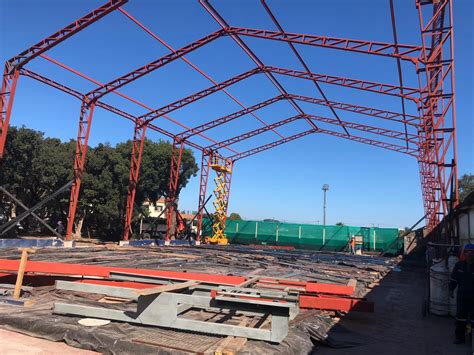 Gimnasio A En Plena Construcci N Portal Web Sscc