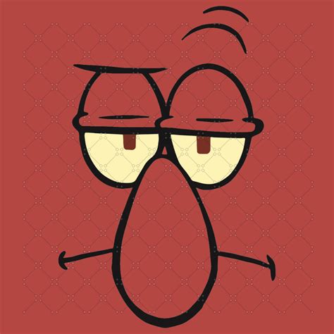 Squidward Face Svg Trending Svg Squidward Svg Squidw Inspire Uplift