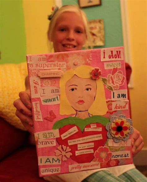 I Am Craft Beautiful Character Education Art Classroom Teaching