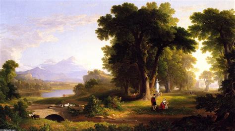 Art Reproductions The Morning of Life, 1840 by Asher Brown Durand (1796 ...