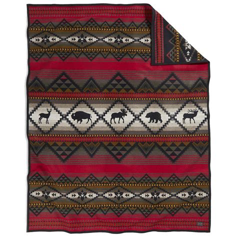 Pendleton Jacquard Blanket Robe Lost Trail The Brokedown Palace