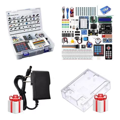 Kit Set Iniciacion Aprendizaje Arduino Uno R3 Accesorios MercadoLibre