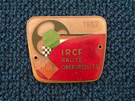 IRCF Rallye Oberursel TS Car Badges