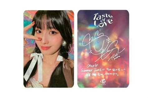 Photocard Momo Album