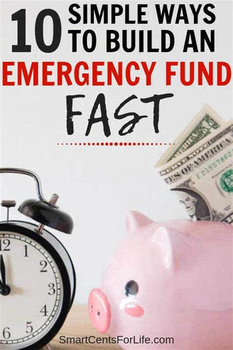 How To Build An Emergency Fund And Save Your First Fast Smart