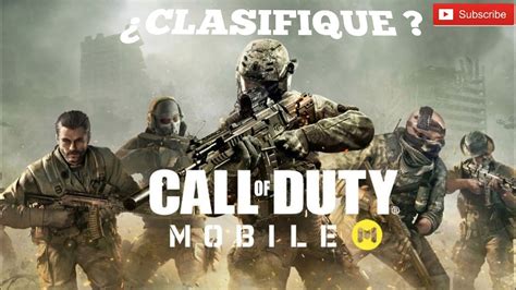 Clasificando Al Torneo En Call Of Duty YouTube