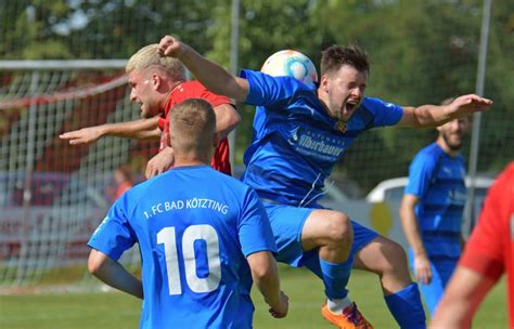 Der Fc Bad K Tzting Dreht Das Spiel In Regenstauf Nach R Ckstand In