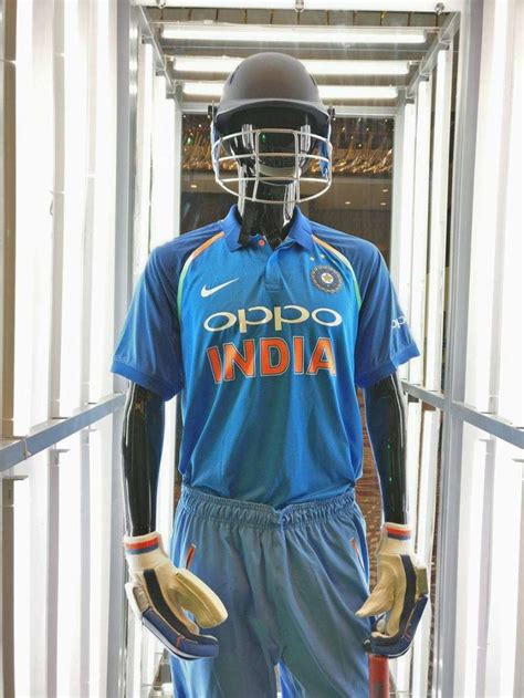 Bcci And Oppo Unveil Official New Team India Jersey