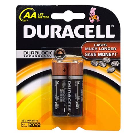 Pin Tiểu Aa Duracell Lr6 Mn1500 Vỉ 2 Viên Pin Aa Pin Aaa Pin D Pin C