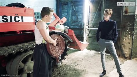 Staxus Hung Twink Gets A Fireman S Lift Onto Hunky Pal S Hose Gay Porn XHamster