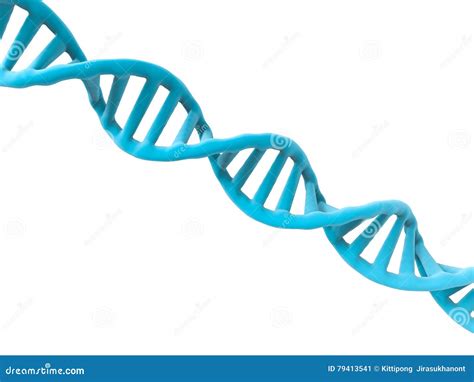 De Structuur Van DNA Stock Illustratie Illustration Of Atoom 79413541