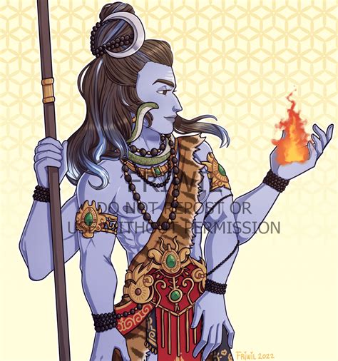 Shiva fanart by Friwil (me) : Smite