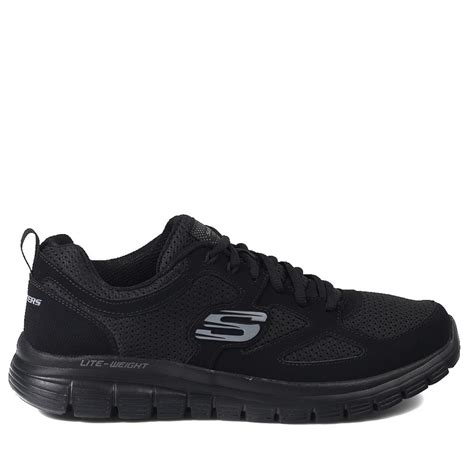 Zapatillas Skechers Burns Agoura 52635 Negro Envíos en 24h