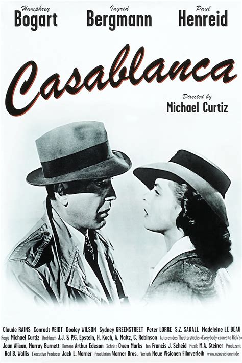 Casablanca vintage Poster by SIRSR | Casablanca movie, Classic movie ...