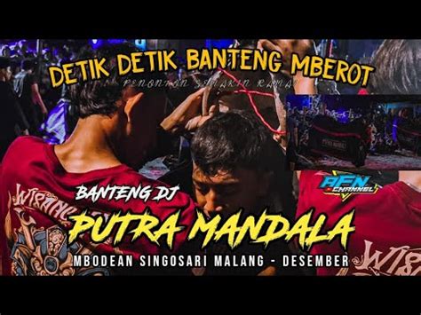 Detik Detik Pemain Bantengan Ndadi Mberot Bantengan Putra Mandala