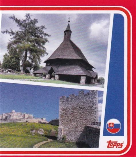 Topps Uefa Euro Sticker Swiss Edition Svk P Landmark