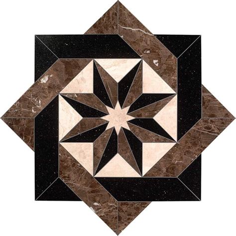 Floor Tile Medallion Etsy Floor Medallion Marble Pattern Design