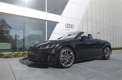 2017 Audi Tt Roadster In Mythos Black 2017 Audi Tt Audi Tt Audi Tt