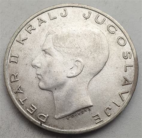 Yugoslavia Dinara Peter Ii Silver Sopcoins