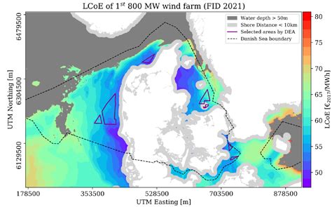 Positioning Of Danish Offshore Wind Farms Until 2030 Using Levelized