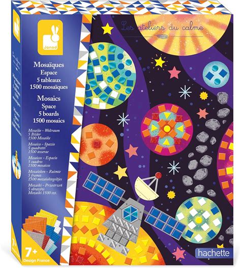 Janod - Space-Themed Foam Mosaics Set - Les Ateliers du Calme