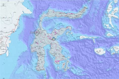 Kabupaten Terluas Dari Masing Masing Provinsi Di Pulau Sulawesi