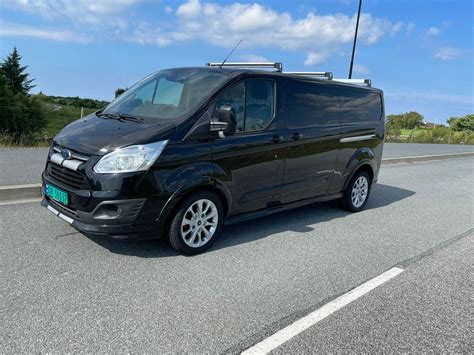 Bruktbil Til Salgs Ford Transit Custom Svart Hk Kasse