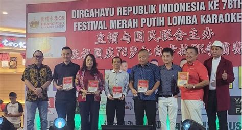 Anggota DPR RI Cen Sui Lan Hadiri Lomba Karaoke Lagu Mandarin Bertema