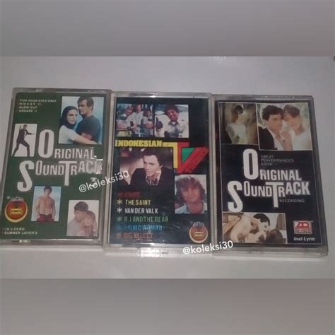 Kaset Pita Soundtrack Film Jadul Musik Media CD DVD Lainnya Di