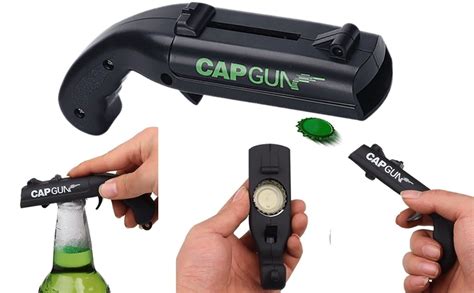 RICHDMI 2 Pièces Ouvre Bouteille pour Lanceur de Pistolet Cap Gun