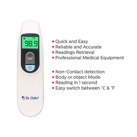 Buy Dr Odin Non Contact Forehead Thermometer A 200 1 S Online At