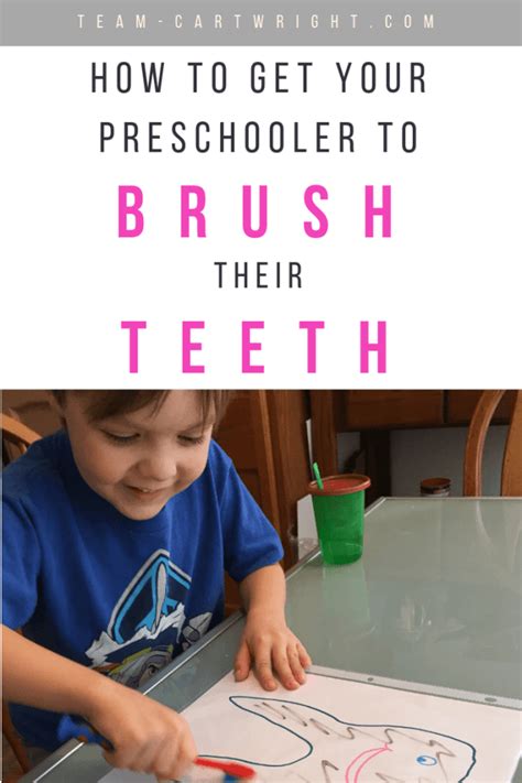 Preschool Tooth Brushing Activities Team Cartwright Teeth Brushing