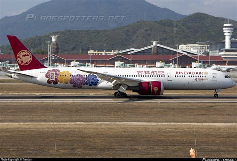 B Dt Juneyao Airlines Boeing Dreamliner Photo By Tiantian Id