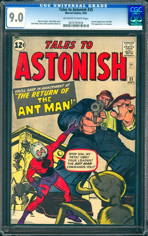 Comicconnect Tales To Astonish Cgc Vf Nm