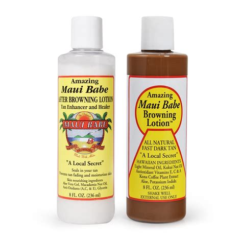 Mua Maui Babe Before And After Browning Lotion 2 Pack Before And